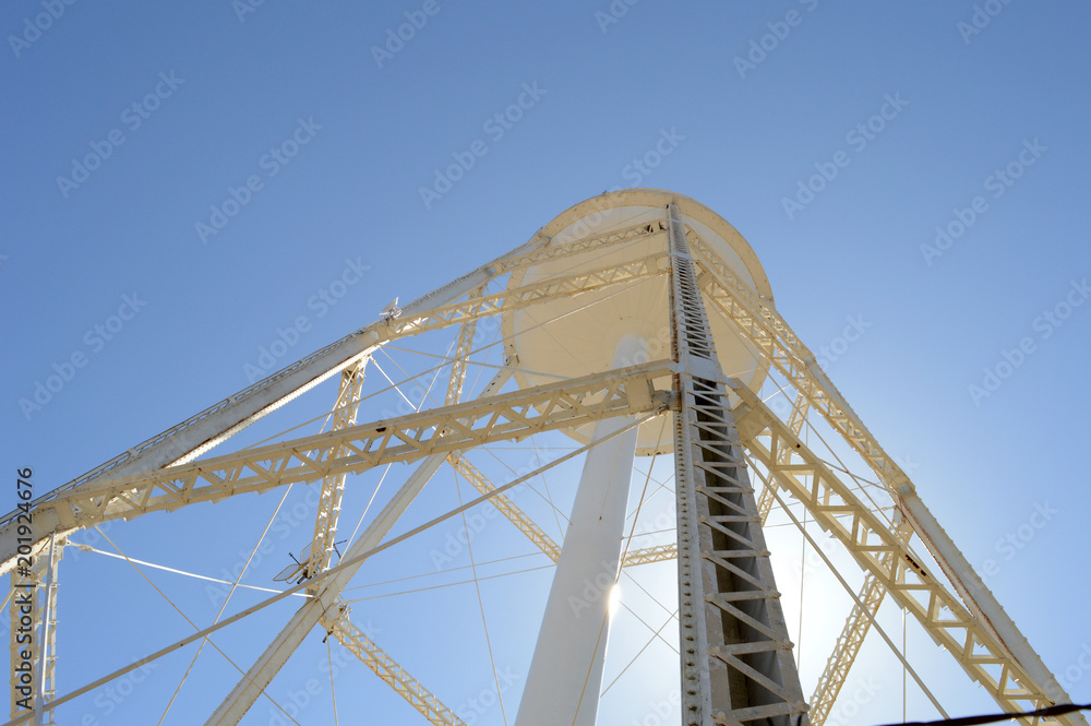 Underneath A Water Tower