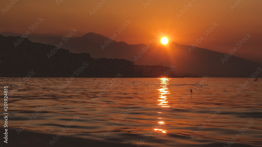 Sunset of Sea Sunset of Sea
