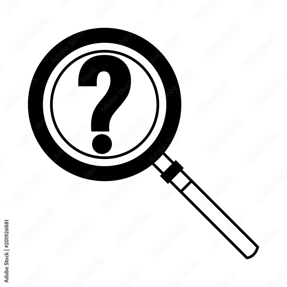Magnifying glass symbol vector illustration graphic design Magnifying glass symbol vector illustration graphic design