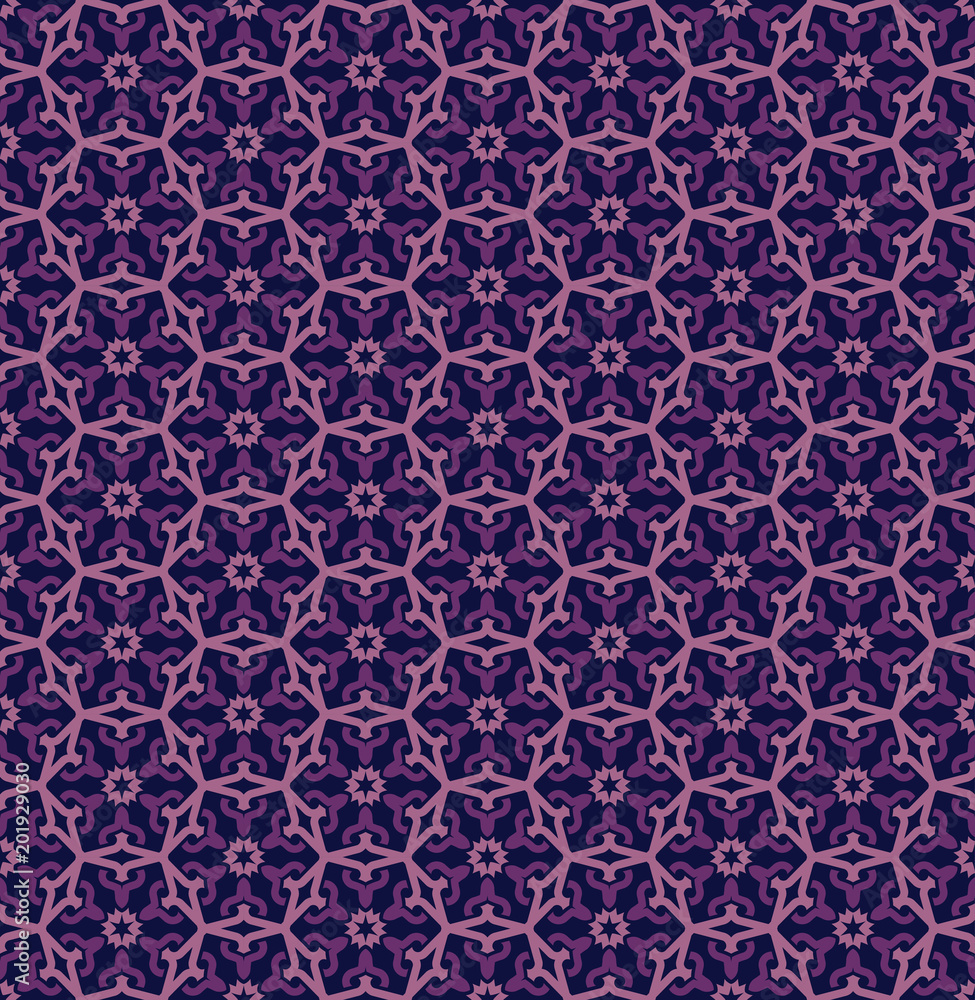 Seamless pattern decorative symmetries, ornament pattern vector Seamless pattern decorative symmetries, ornament pattern vector