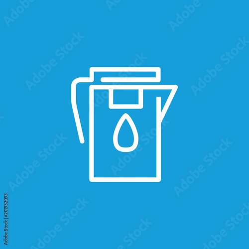 Water filter icon