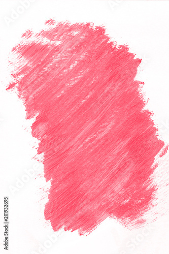 Red and pink watercolor paint background.