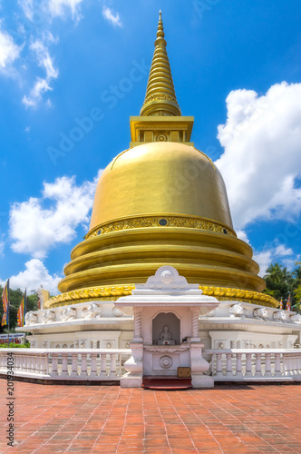 Buddhist dagoba (stupa) in Golden Temple.