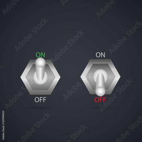 Toggle Switch Illustration