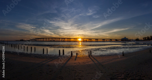 Fototapeta Biloxi Sunset