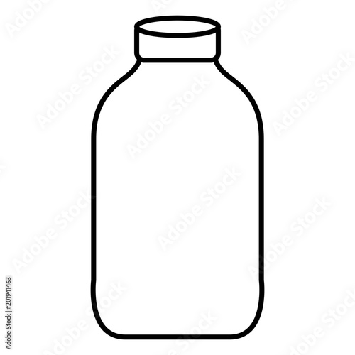 line nice clean bottle glass object