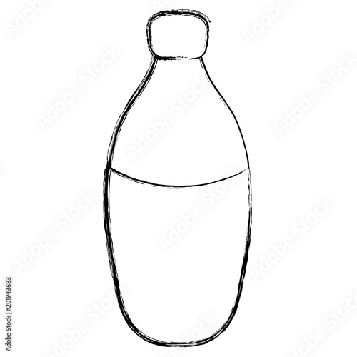 grunge nice glass bottle clean object