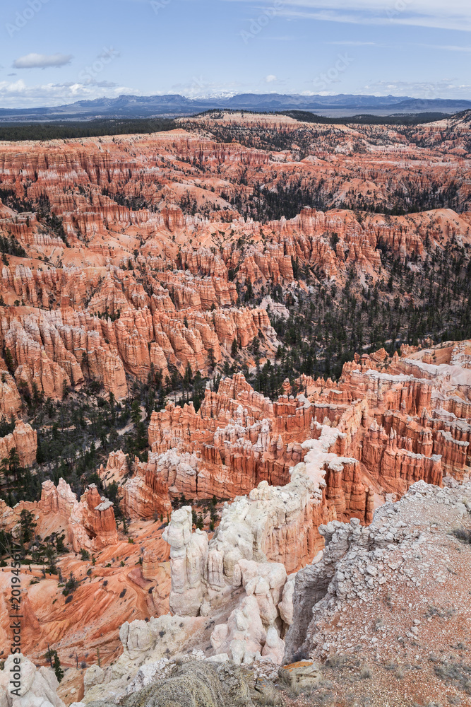 Colorful Landscape Background Of Bryce Canyon, USA