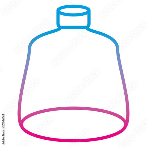 degraded line nice and clean glass bottle object style