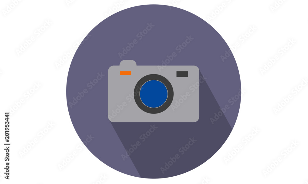 Digital Camera vector icon Digital Camera vector icon