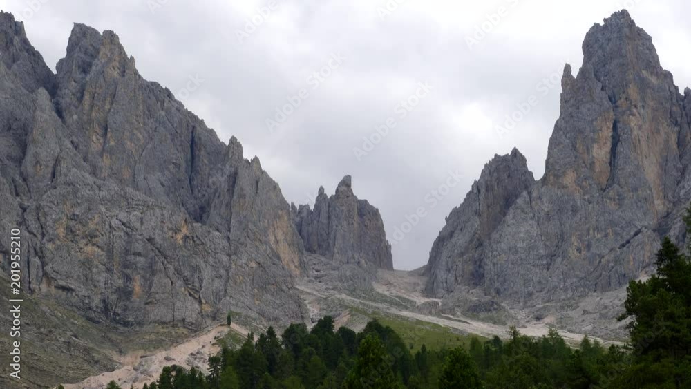 Video on Santa Magdalena St Maddalena Val di Funes in Dolomites Italian Alps with Furchetta mountain peak Video on Santa Magdalena St Maddalena Val di Funes in Dolomites Italian Alps with Furchetta mountain peak