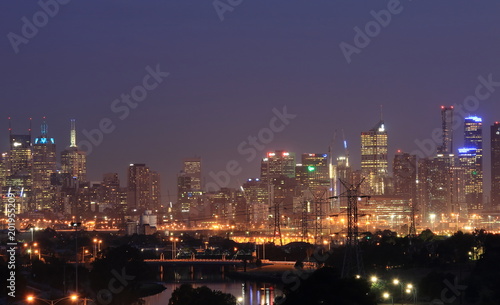 Melbourne cityscape view Australia © tktktk