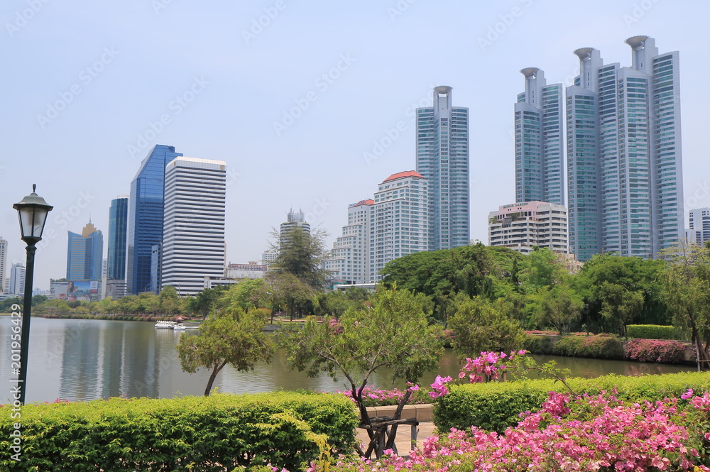 Fototapeta premium Bangkok cityscape Thailand