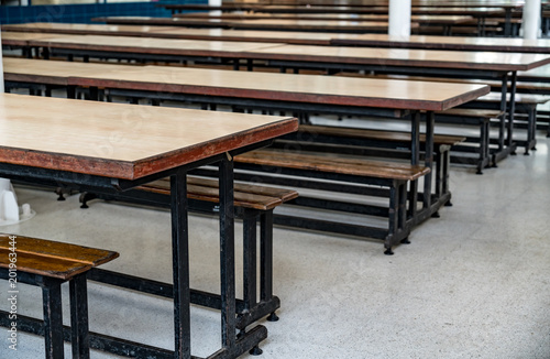 Empty School's canteen