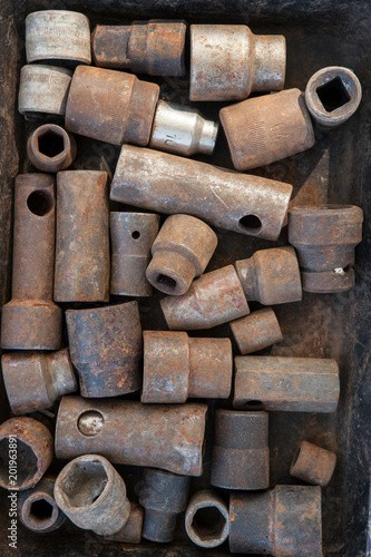 Rusted Socket Wrench 