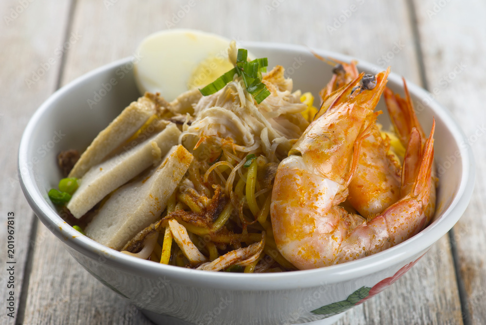 malaysian prawn noodle malaysian prawn noodle
