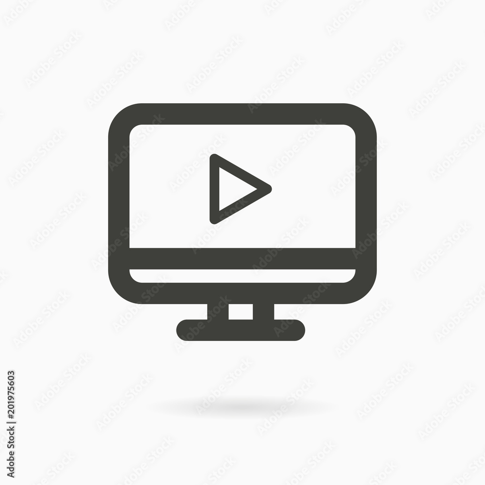 Computer monitor icon Computer monitor icon