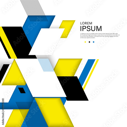 Free Download Color triangular geometric background vector EPS10 - GFXLoad