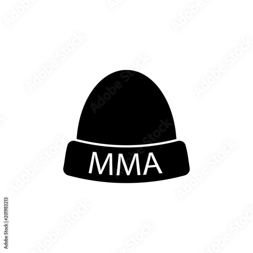 MMA cap icon. Element of fighting ana MMA illustration. Premium quality graphic design icon. Signs and symbols collection icon for websites, web design, mobile app