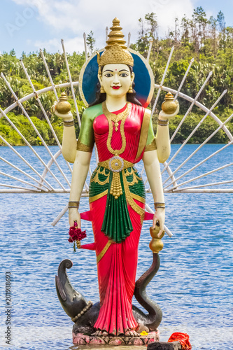Photography statue de ganga Maa, Ganga Talao, Grand Bassin, Île Maurice