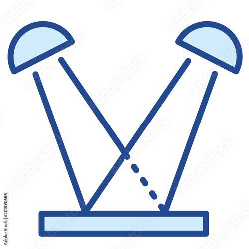 Spotlights Vector Icon