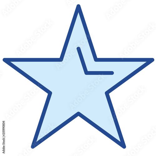 Hollywoodstern Vector Icon