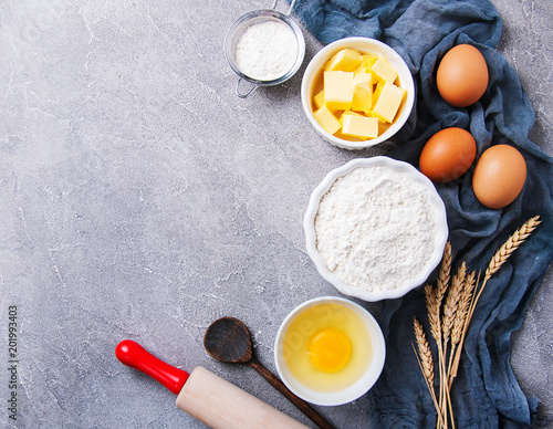 Baking ingredients for pastry