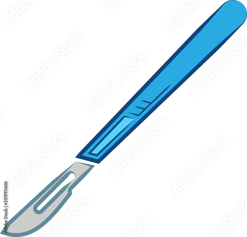 Surgical Scalpel Icon Design