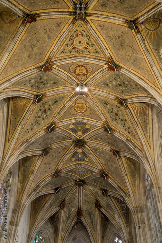 Canvas Print Ceiling in presbytery of St. Martin's Dome