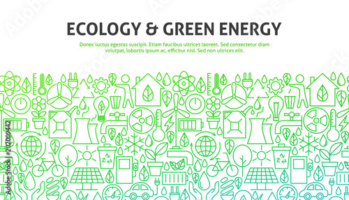 Ecology Green Energy Concept