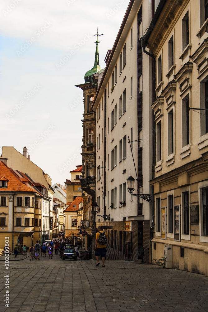 Obraz premium Bratislava street Slovakia
