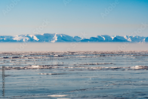 Wschód, jezioro Bajkał, Rosja