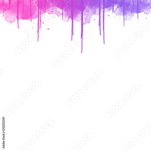 Square background - Abstract purple-pink watercolor 2