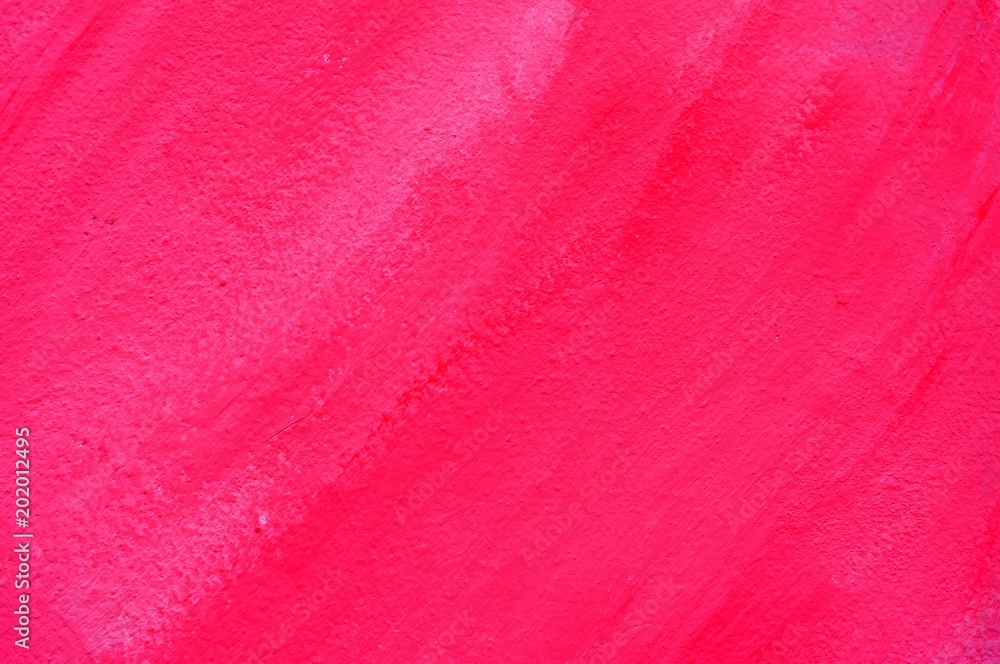 Unfinished Pink Painting on Concrete Background. Unfinished Pink Painting on Concrete Background.