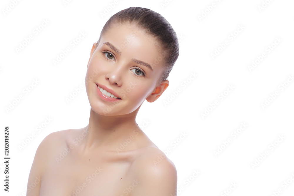 Portrait of a beautiful young woman Portrait of a beautiful young woman
