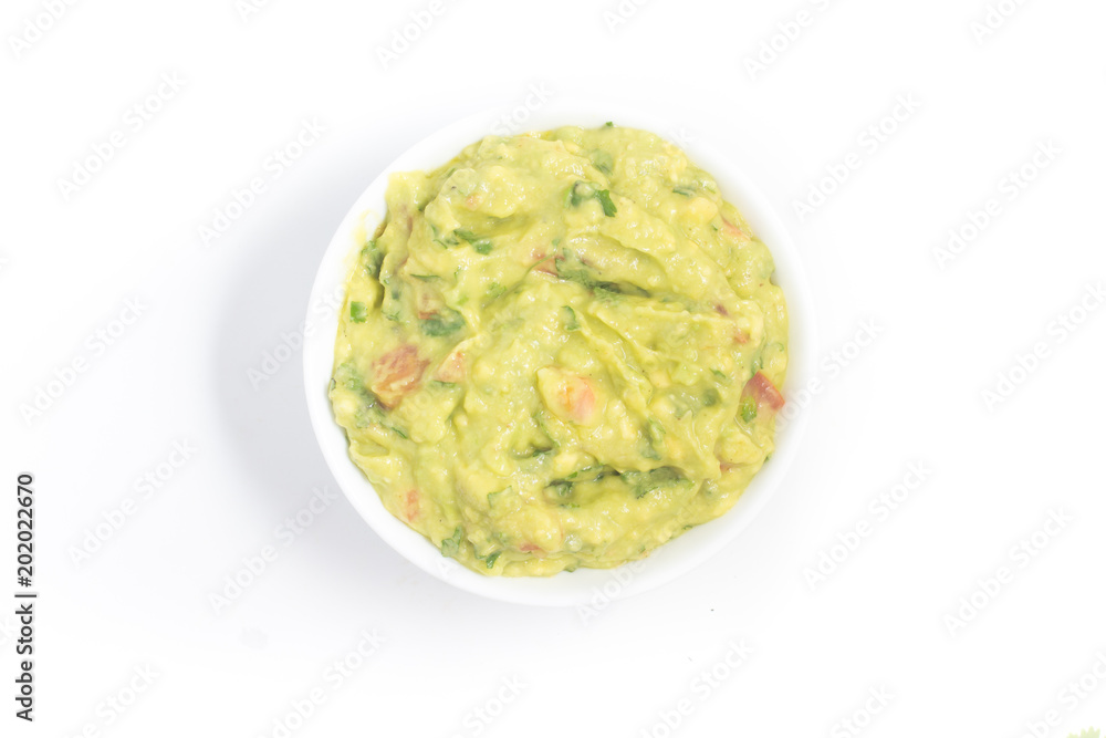 Guacamole in a bowl Guacamole in a bowl