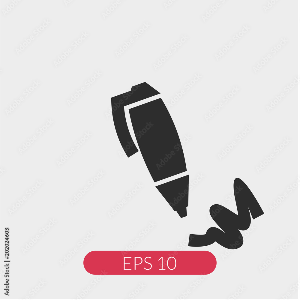 Pencil vector icon Pencil vector icon