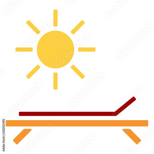 Icon - Sonnenliege