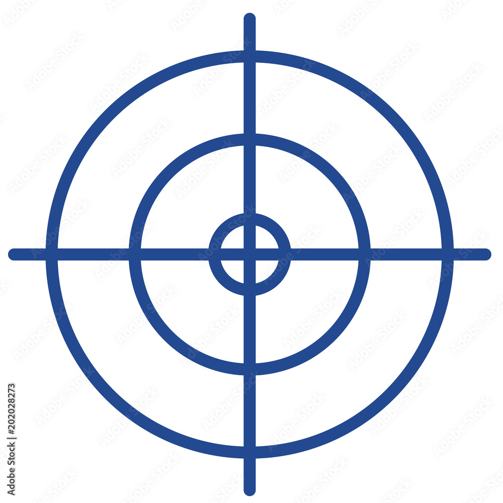 Fadenkreuz Vector Icon Fadenkreuz Vector Icon