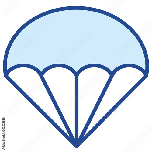 Fallschirm Vector icon