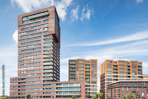 Modern housing development