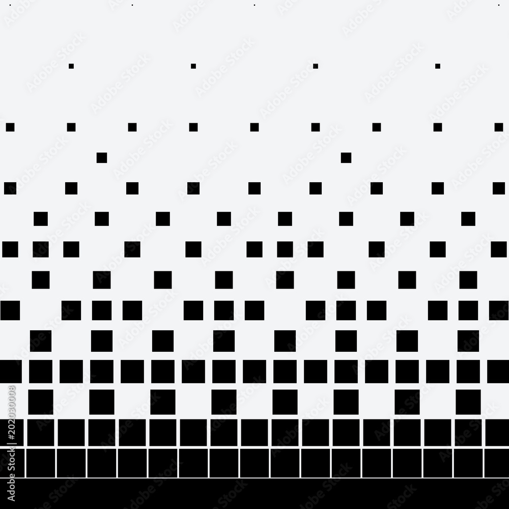 Halftone dots on white background Halftone dots on white background