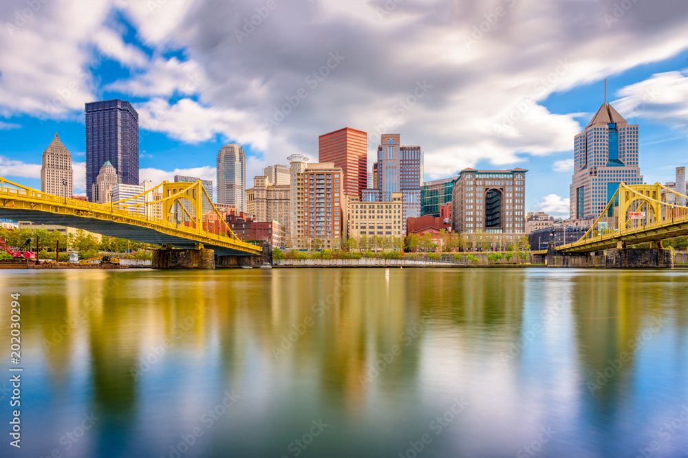 Pittsburgh, Pennsylvania, USA Skyline