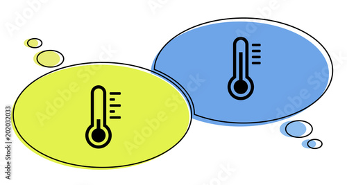 Gegenteil Gedanken - Temperatur kalt/warm