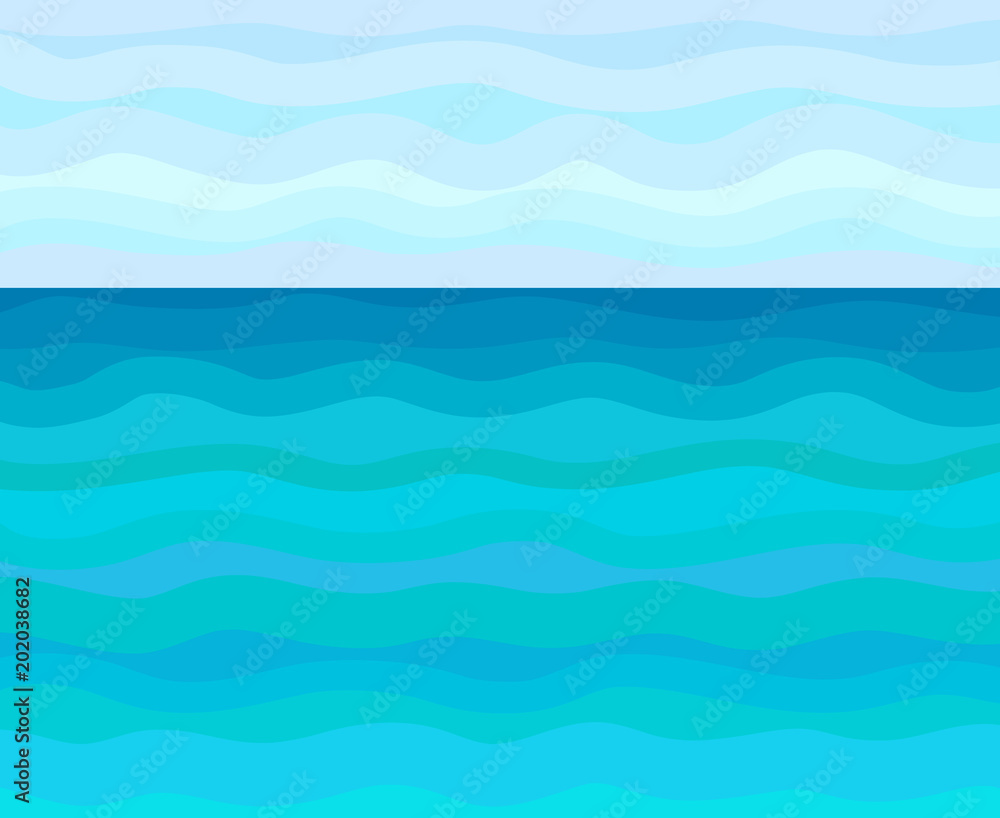 Abstract pattern. Universal sea landscape. Striped multicolored background with lines and waves. Universal geometric texture. Dinamic colored background. Lineal wallpaper. Decorative style. Line art Abstract pattern. Universal sea landscape. Striped multicolored background with lines and waves. Universal geometric texture. Dinamic colored background. Lineal wallpaper. Decorative style. Line art