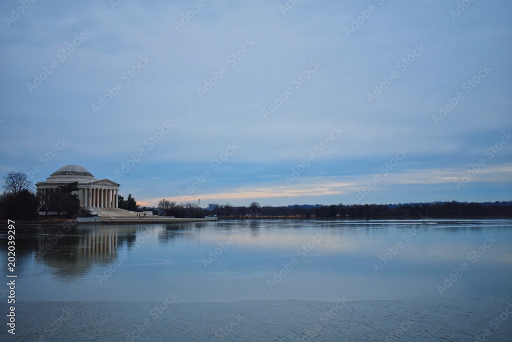 The Jefferson Memorial From the Tidal Basin