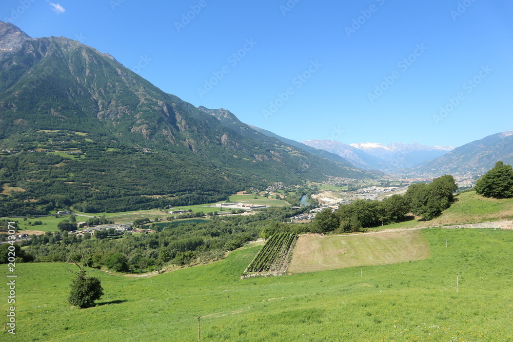 Fototapeta premium valle d'aosta