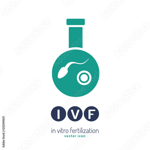 In vitro fertilisation icon