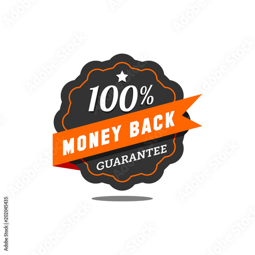 Guarantee Badge Seal stamp Vector Icon Template
