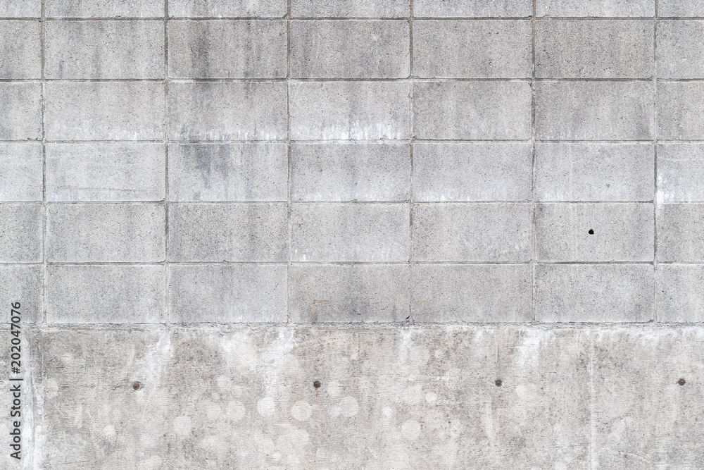 Obraz premium Cement block wall background